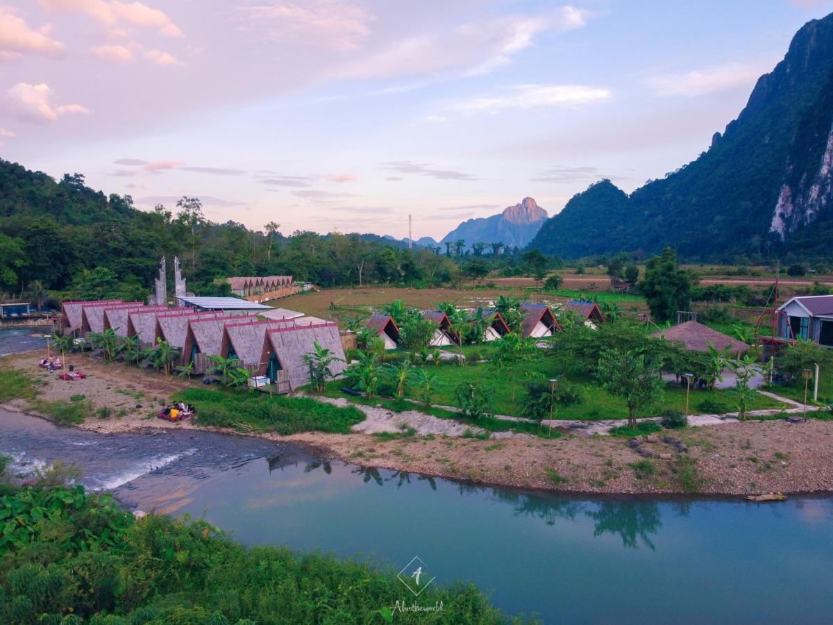 Vangvieng Angsavanh Resort Ванг-Виенг Экстерьер фото