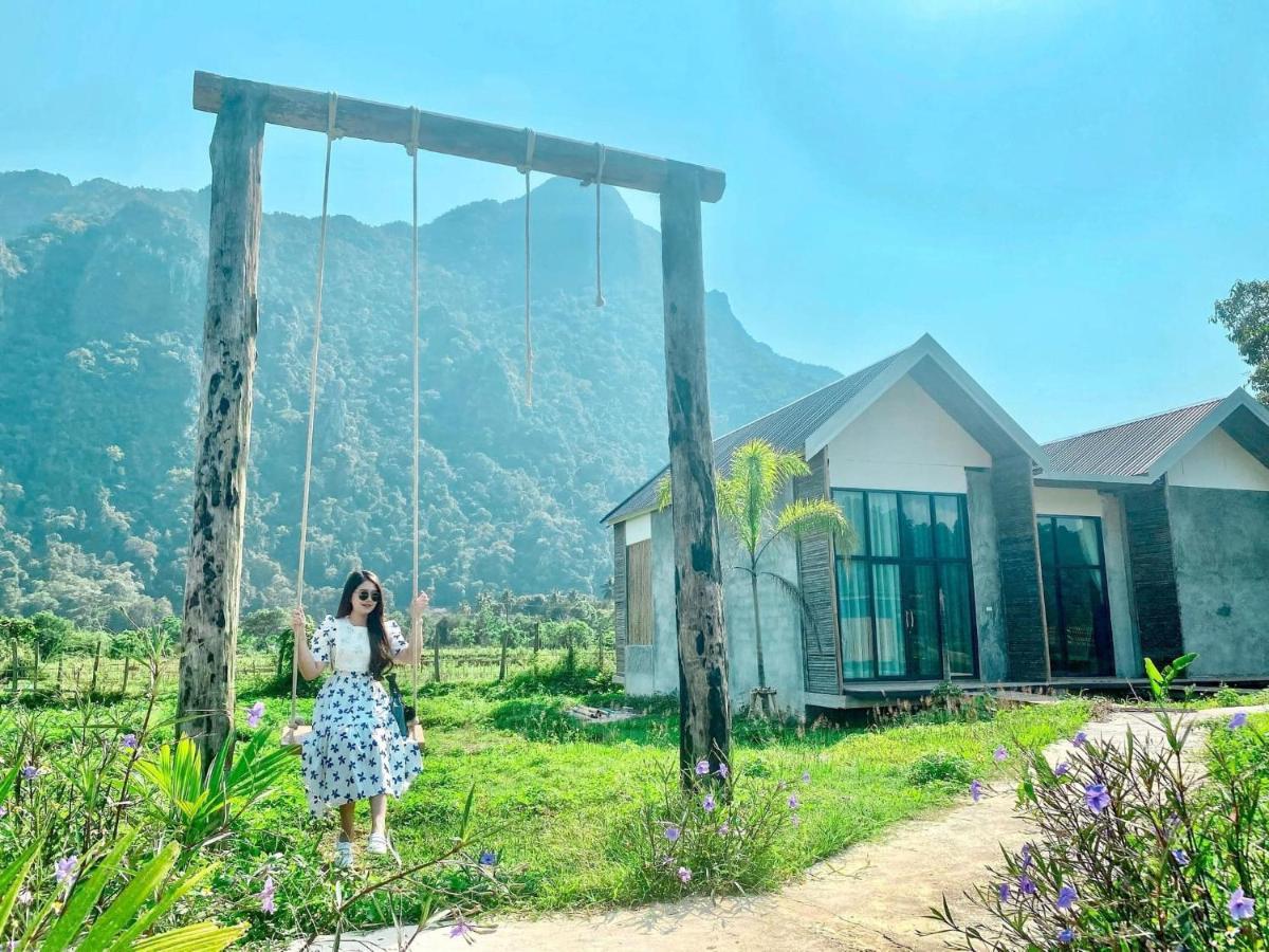 Vangvieng Angsavanh Resort Ванг-Виенг Экстерьер фото