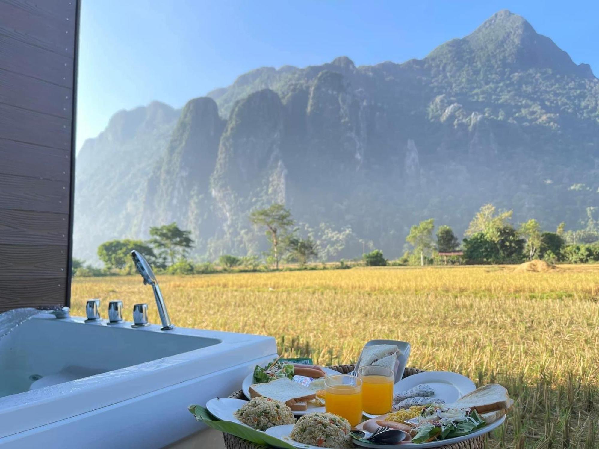 Vangvieng Angsavanh Resort Ванг-Виенг Экстерьер фото