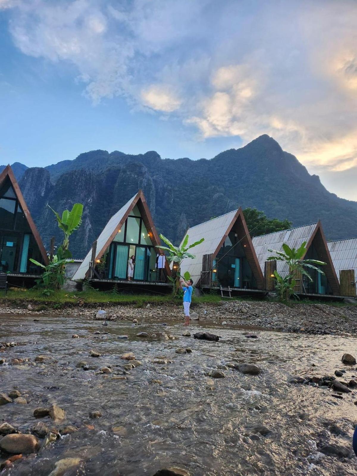 Vangvieng Angsavanh Resort Ванг-Виенг Экстерьер фото
